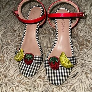 Betsey Johnson block heels